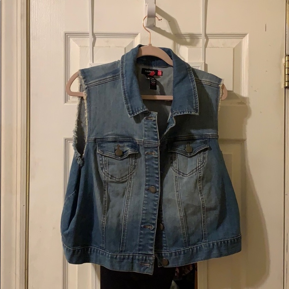 Torrid Jean vest